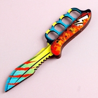 Деревянное оружие детское сувенирное &laquo;Нож-кастет&raquo;, молнии