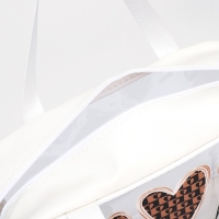 Косметичка на молнии, цвет белый Косметичка на молнии, цвет белый