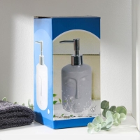 Дозатор для жидкого мыла &laquo;Тотем&raquo;, 330 мл, цвет белый