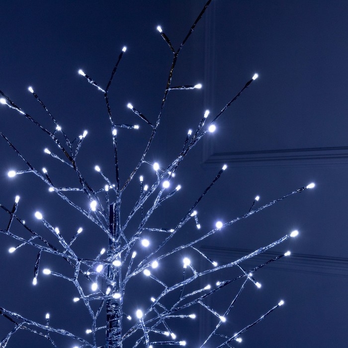 Светодиодное дерево «Серебристое» 1.5 м, 150 LED, постоянное свечение, 220 В, свечение белое Светодиодное дерево «Серебристое» 1.5 м, 150 LED, постоянное свечение, 220 В, свечение белое