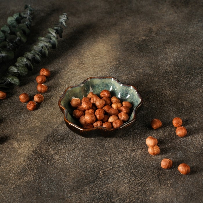 Соусник керамический &laquo;Цветок&raquo;, 120 мл, 11&times;3,3 см