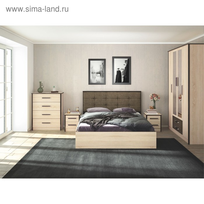 Комод Лирика, 810х820х440, Дуб сонома Комод Лирика, 810х820х440, Дуб сонома