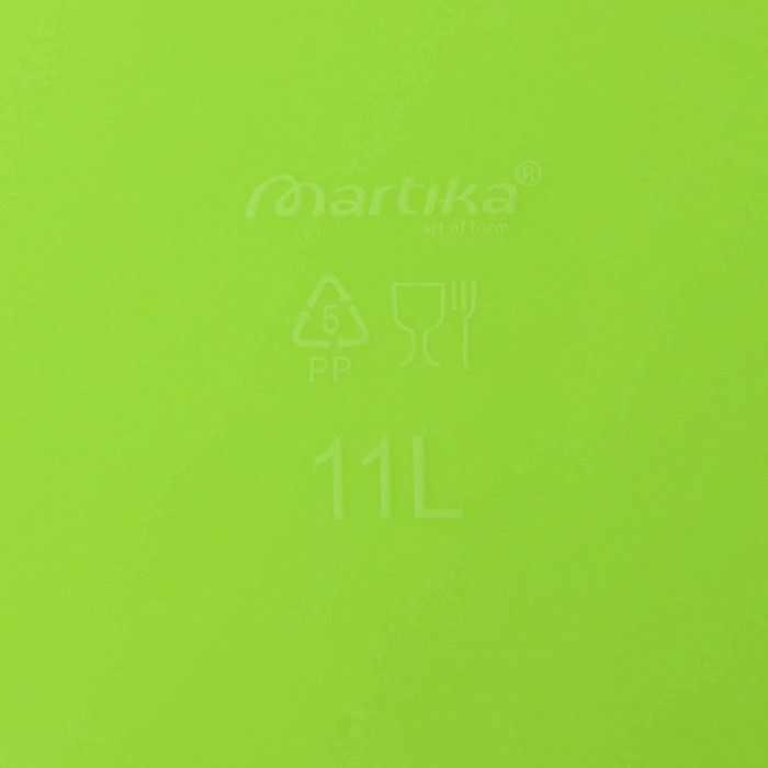 Таз овальный «Водолей», 11 л, цвет салатовый Таз овальный «Водолей», 11 л, цвет салатовый