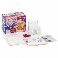 Свеча своими руками. Создание цветной ароматической свечи с блестками «Счастье начинается с тебя», набор для творчества Свеча своими руками. Создание цветной ароматической свечи с блестками «Счастье начинается с тебя», набор для творчества