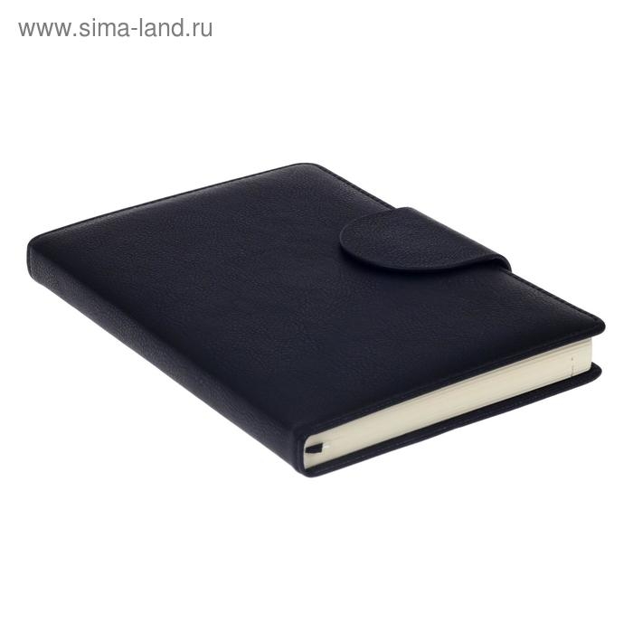 Ежедневник недатированный А5, 160 листов, deVENTE. Norwich, обложка искусственная кожа, 2 ляссе, тонированный блок 70 г/м2, чёрный Ежедневник недатированный А5, 160 листов, deVENTE. Norwich, обложка искусственная кожа, 2 ляссе, тонированный блок 70 г/м2, чёрный