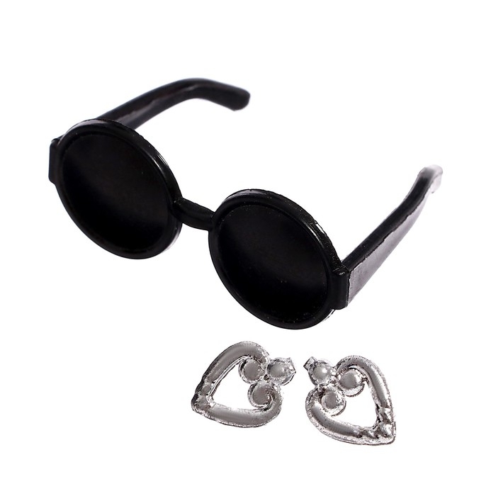 Кукла шарнирная &laquo;Крутая малышка&raquo; с аксессуарами, в джинсовом комбинезоне