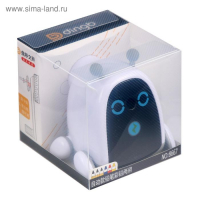 Точилка механическая с контейнером, "Робот", корпуса МИКС