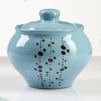 Горшок для запекания "Русский" 0,5л / 12х13см, блюз Горшок для запекания "Русский" 0,5л / 12х13см, блюз