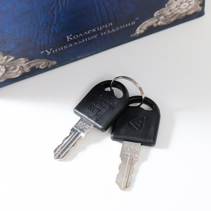 Сейф дерево книга кожа "Философия успеха" 21х13х5 см