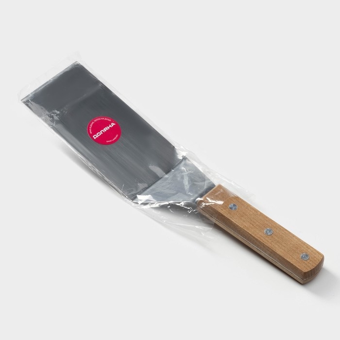 Лопатка из нержавеющей стали Доляна, 30,5&times;7,5 см