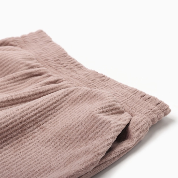 Костюм детский KAFTAN "Velvet", р. 34 (122-128), пыльно-розовый