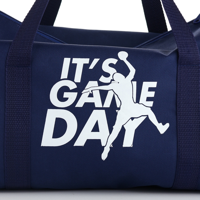 Сумка спортивная мужская, TEXTURA, маленький размер, цвет синий Сумка спортивная мужская, TEXTURA, маленький размер, цвет синий