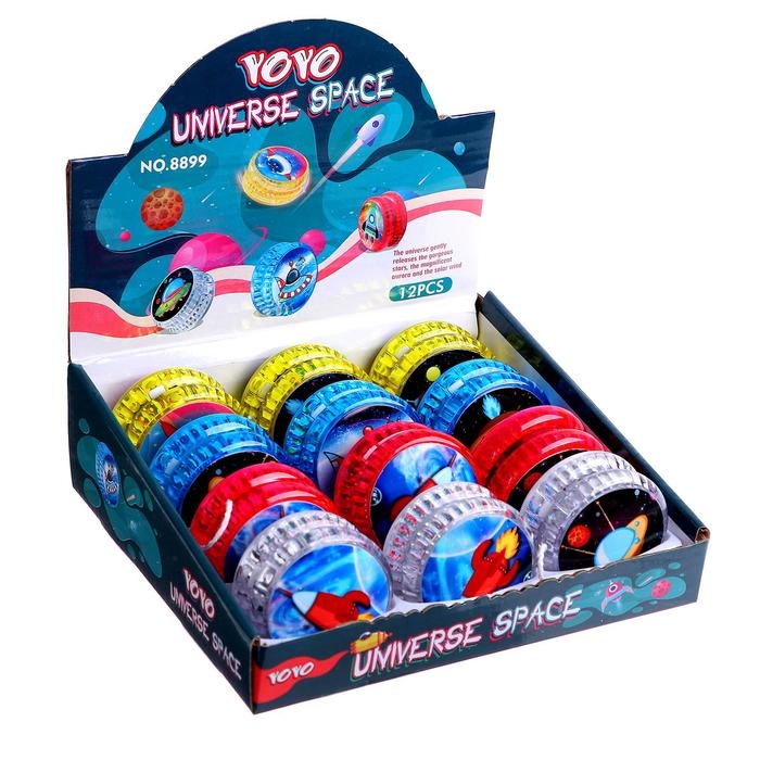 Йо-Йо «Космос», световой, виды МИКС Йо-Йо «Космос», световой, виды МИКС