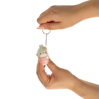 Мялка-сквиш &laquo;Зайка&raquo;, на брелоке, цвет МИКС