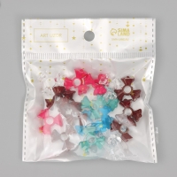 Бусины для творчества пластик "Три цветка" МИКС набор 20 гр 1,9х1,9х0,9 см Бусины для творчества пластик "Три цветка" МИКС набор 20 гр 1,9х1,9х0,9 см