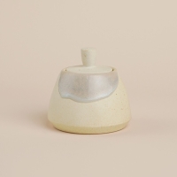 Сахарница фарфоровая SL Home &laquo;Волны Сардинии&raquo;, 280 мл, 9,5&times;10,5 см, цвет бежевый