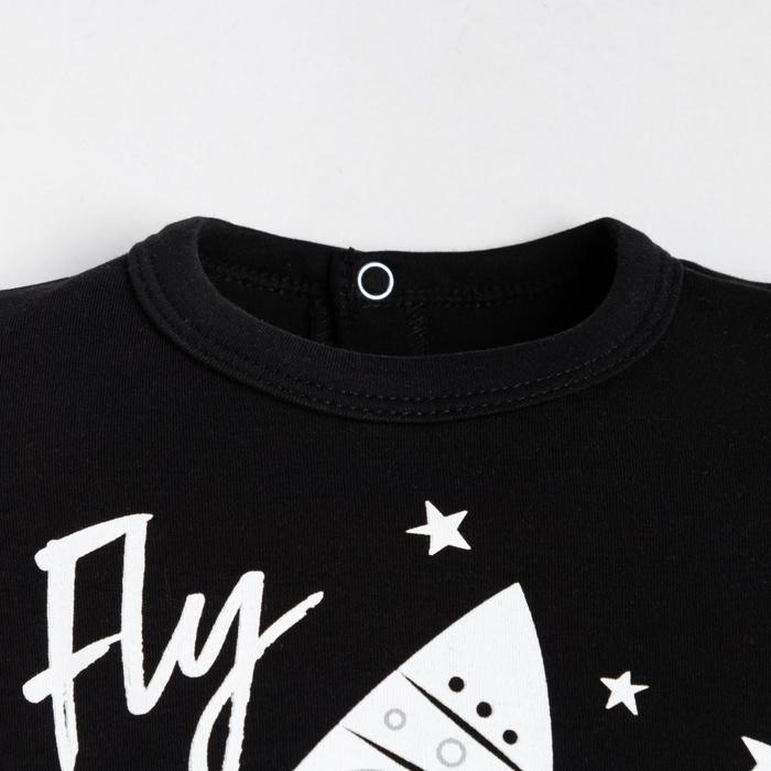 Комбинезон с коротким рукавом Крошка Я "Stylish boy" рост 68-74 см