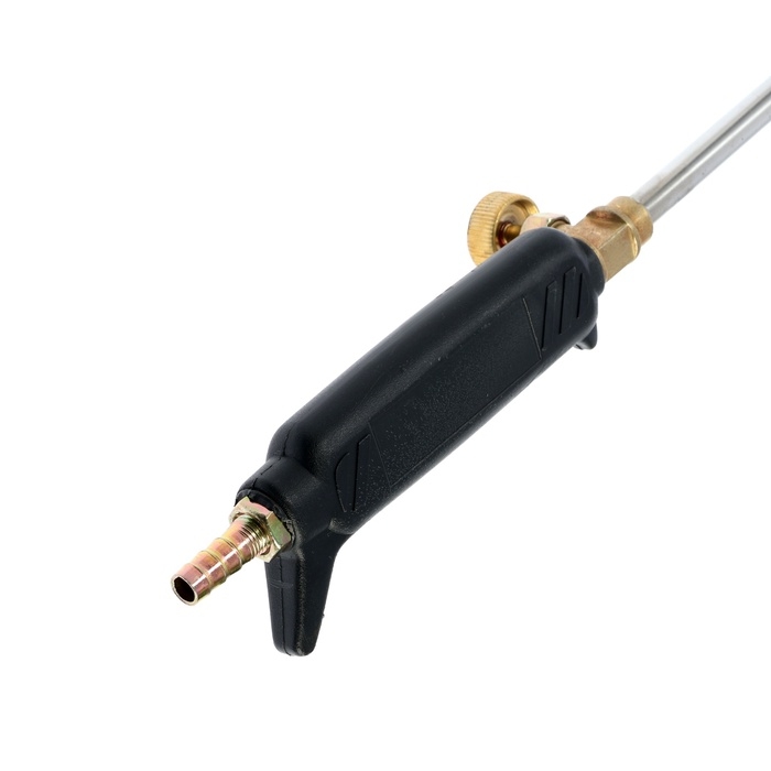 Горелка кровельная газовоздушная ТУНДРА, 410 мм, d=30 мм, 1300 °C, вентиль Горелка кровельная газовоздушная ТУНДРА, 410 мм, d=30 мм, 1300 °C, вентиль