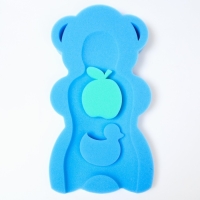 Подкладка для купания макси «Мишка», цвет синий, 55х30х6см Подкладка для купания макси «Мишка», цвет синий, 55х30х6см