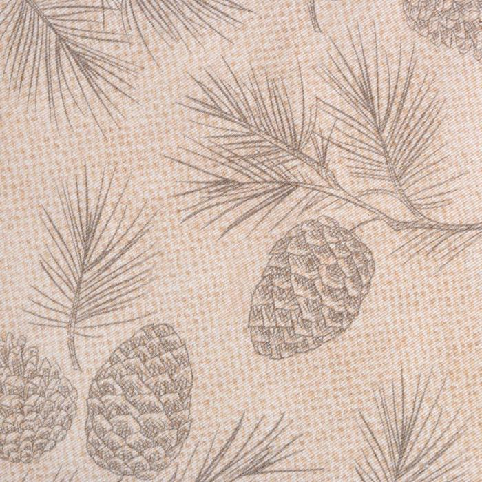 Скатерть "Этель" Еловые ветви 110х148+/- 3см, 100% хлопок, саржа 190 гр/м2