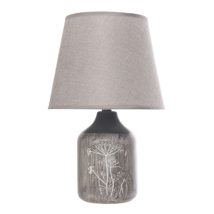 Настольная лампа Настольная лампа "Амбрелла" Е14 40Вт серый 20х20х32см