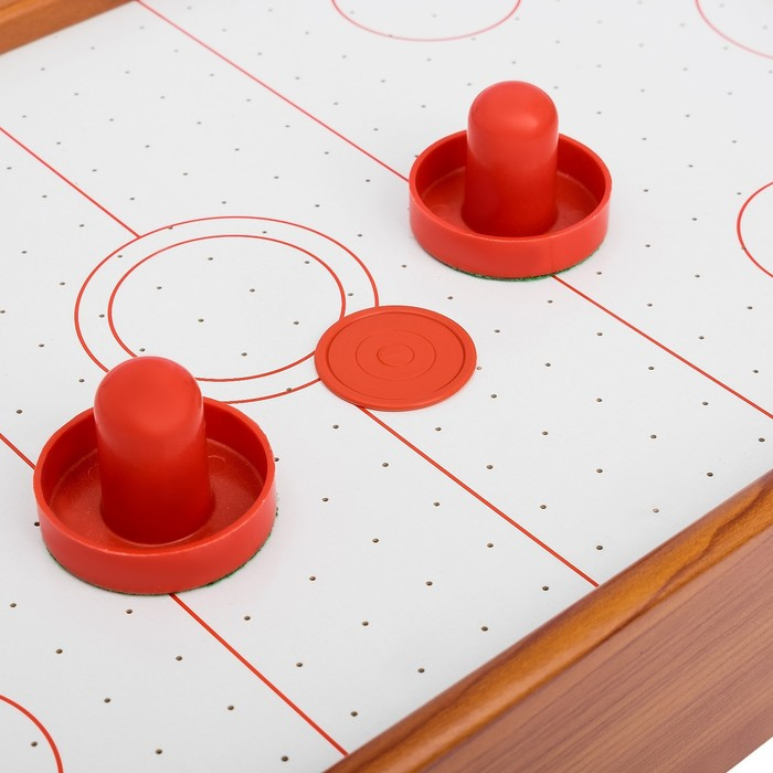 Настольный игра «Аэрохоккей. Профессионал», работает от батареек, 2 игрока, 3+ Настольный игра «Аэрохоккей. Профессионал», работает от батареек, 2 игрока, 3+