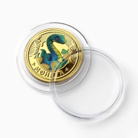 Монета новогодняя &laquo;Благополучия и успеха&raquo; на Новый год, диам. 2,2 см