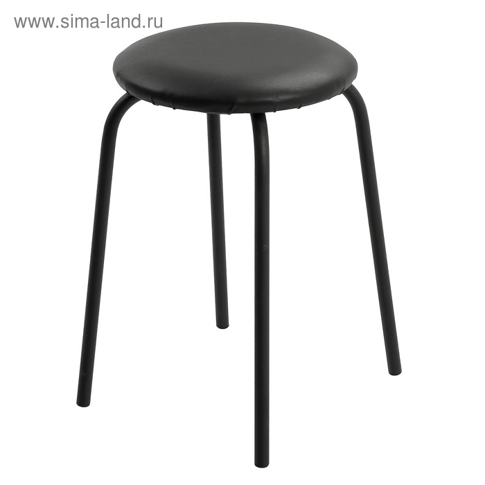 Табурет "Эконом" Черный/черный