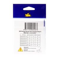 Вертлюг с застежкой Волжанка 905 Rolling Swivel with Hanging Snap A № 8х2, тест 12 кг, 5 шт Вертлюг с застежкой Волжанка 905 Rolling Swivel with Hanging Snap A № 8х2, тест 12 кг, 5 шт