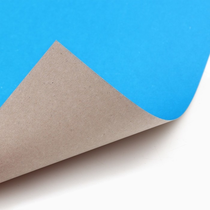 Картон цветной, А4, 16 листов, 8 цветов, немелованный, односторонний, в папке, 220 г/м&sup2;, Маша и Медведь