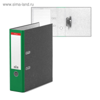 Папка&ndash;регистратор А4, 80 мм, ErichKrause "Original" с арочным механизмом, зеленая