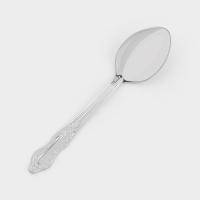 Ложка столовая «Славянка», h=19,5 см, толщина 1,2 мм, цвет серебряный Ложка столовая «Славянка», h=19,5 см, толщина 1,2 мм, цвет серебряный