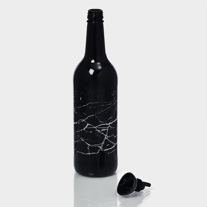 Бутылка стеклянная для соуса и масла &laquo;Марбл&raquo;, 750 мл