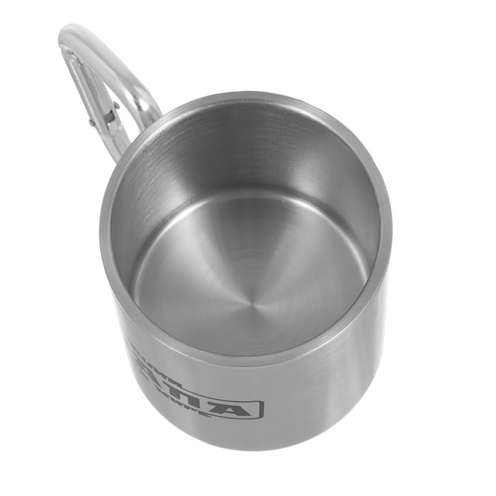 Термокружка, 180 мл, Карабин Термокружка, 180 мл, Карабин "Лучший папа в мире", 7.5 х 10.5 см