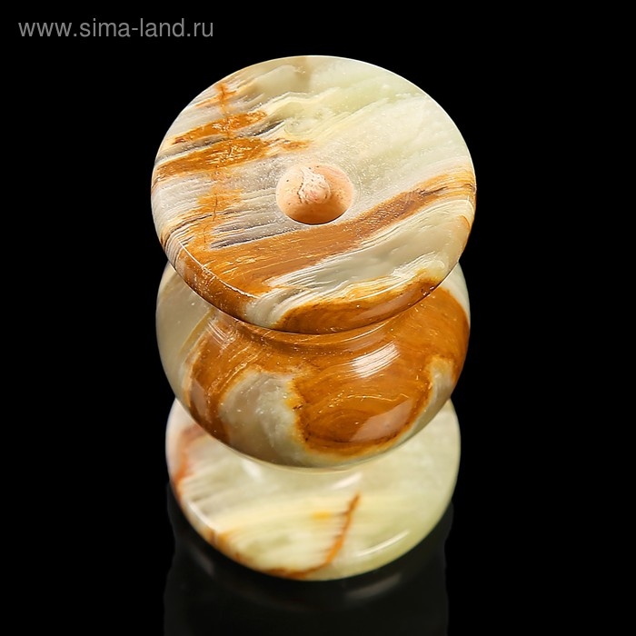 Подсвечник «Церковный», 3,5х6 см, оникс Подсвечник «Церковный», 3,5х6 см, оникс