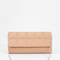 Сумка-клатч на клапане, цвет бежевый Сумка-клатч на клапане, цвет бежевый