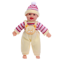 Пупс мягконабивной &laquo;Ляля&raquo; со звуком, МИКС