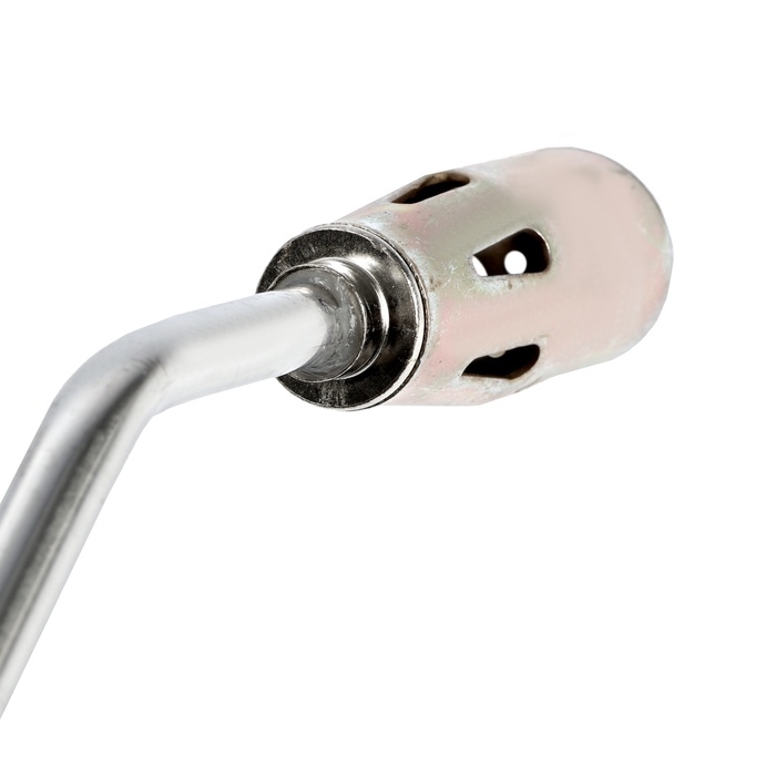 Горелка кровельная газовоздушная ТУНДРА, 410 мм, d=30 мм, 1300 °C, вентиль Горелка кровельная газовоздушная ТУНДРА, 410 мм, d=30 мм, 1300 °C, вентиль