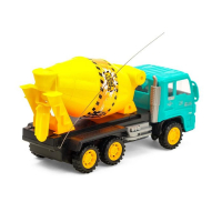 Грузовик радиоуправляемый «Бетономешалка», работает от батареек, цвет бирюзовый Грузовик радиоуправляемый «Бетономешалка», работает от батареек, цвет бирюзовый