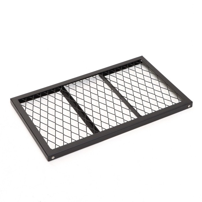 Решетка-подставка для костра, черная, толщина металла 2 мм, 55 х 33 х 18 см Решетка-подставка для костра, черная, толщина металла 2 мм, 55 х 33 х 18 см