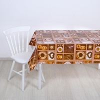 Клеёнка столовая на нетканой основе «Кофе», ширина 125 см, рулон 25 м Клеёнка столовая на нетканой основе «Кофе», ширина 125 см, рулон 25 м