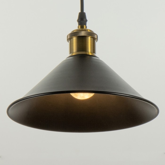 Светильник BayerLux 1244/1BK E27 40Вт черный 22х22х8,5-108 см