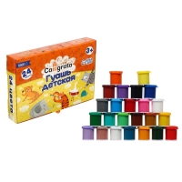 Гуашь 24 цвета Calligrata, по 17 мл Гуашь 24 цвета Calligrata, по 17 мл