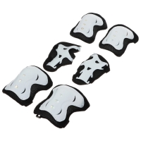 Набор: коньки детские раздвижные Snow Cat, с роликовой платформой, защита, р. 26-29