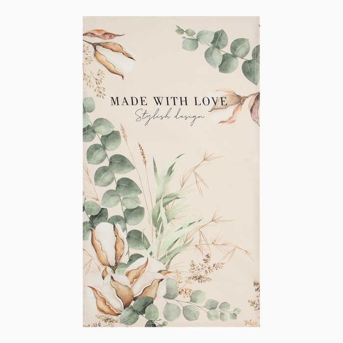 Полотенце Полотенце "Этель" Cotton 40х73 см, 100% хл, саржа 190 гр/м2