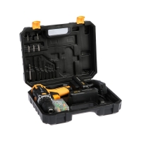 Дрель-шуруповерт DEKO DKCD20FU-Li, 20 В, 2х2 Ач, Li-lon, 42 Нм, 350/1350 об/мин + 63 пр. Дрель-шуруповерт DEKO DKCD20FU-Li, 20 В, 2х2 Ач, Li-lon, 42 Нм, 350/1350 об/мин + 63 пр.