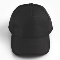 Кепка детская однотонная, цвет чёрный, р-р- 54 Кепка детская однотонная, цвет чёрный, р-р- 54