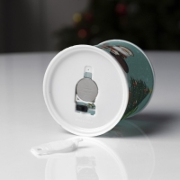 Светодиодная фигура «Свеча с Дедом Морозом и снеговиком» 7.5 × 10 × 7.5 см, пластик, батарейки AG13х3 (в комплекте), свечение мульти Светодиодная фигура «Свеча с Дедом Морозом и снеговиком» 7.5 × 10 × 7.5 см, пластик, батарейки AG13х3 (в комплекте), свечение мульти