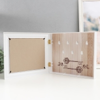 Ключница закрытая "Венеция" 26,5х31,5 см Белый Ключница закрытая "Венеция" 26,5х31,5 см Белый