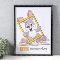 Фоторамка пластик "Модерн" 30х40 см, чёрный